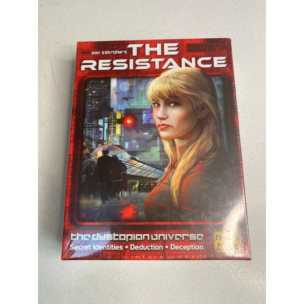 The Resistance The Dystopian Universe Strategy Card Game by Indie Boards & Cards
